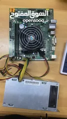  1 لوحه h110  I5-6500 Ram 8 ddr4 مع بور الها 250 واط مستعمله وكلشي فيها شغال فش فيها اي مشكله .