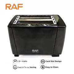  11 حماصة الخبز التوست حماصه خبز توست RAF قوه 650 واط تحميص  سريع حماصات خبز سندوتشات توست