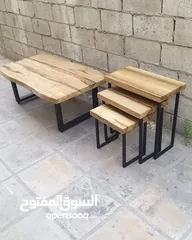  19 قطع من الخشب الطبيعي فاخرة في عنا كل الاحجام