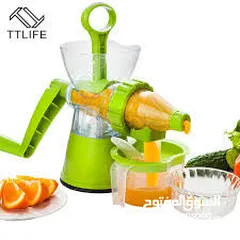  2 عصاره فواكه وخضار وجميع انواع الحمضيات اليدويه ..manual juicer