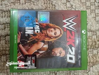  6 اقراص XBOX one  ،GTAوFIFAو2K20