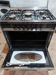  25 غازات إيطالي يونيفرسال مجدد كامل ستانلس ستيل كامل 7 مفاتيح يشتغل فرنو فوق وتحت مع بعض أو كل شوايه لح