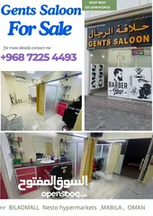  1 Gents Salooon  Fully Furnished