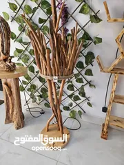  4 ديكورات للمنزل مصنوعة باليد من خشب طبيعي