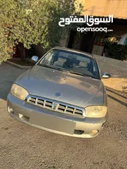  2 كيا سبكترا 2001 Mr اعلى صنف جير عادي للبيع  مرخصة سنة كاملة ماتور 1500cc  كوشوك جديد