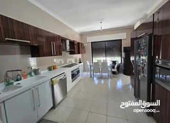  5 عبدون شقة مفروشة فخمة 4 نوم للإيجار السنوي طابق اول