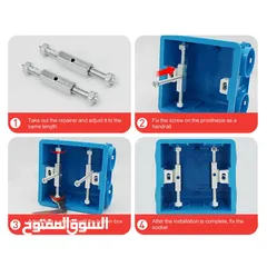  5 10set 86 Type Wall Switch Socket Cassette