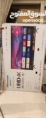  2 Hisense 70 inch Smart 4K UHD TV with Hisense sound system for sale