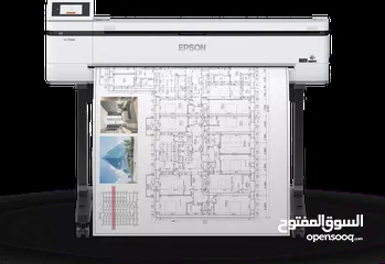  4 طابعة إبسون سور كولور SC-T5100M MFP – طباعة عالية الجودة بتقنية نواة الدقة للاستخدامات الاحترافية