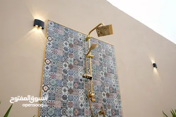 23 شاليه بمواصفات فاخره في البحر الميت للبيع