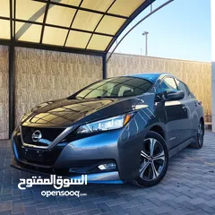  11 Nissan leaf SL plus 62 kw نيسان ليف بطارية كبيرة