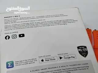  5 T-Rex 3 افخم ساعة سمارت مع عرض الصور ساعة اميزفت تي ريكس 3 الاجمل على الاطلاق