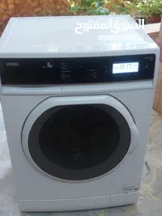  3 غسالة فيستيل 8kg  1200دوره لون ابيض شغاله 100/100
