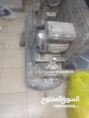  5 كمبرسه راس واحد سعة 100 لتر  للبيع