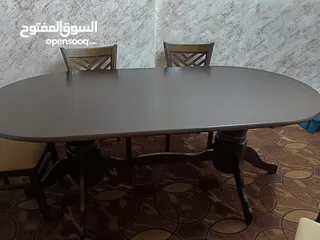  1 طاوله سفره وكاله