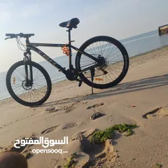 2 دراجه جبليه سرعات اللمنيوم مقاس27 ونص
