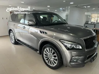  3 انفنتي QX80  2016 وارد وكفالة الشركه
