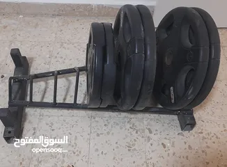  1 طارات فتحه اولمبي و حماله اوزان للبيع
