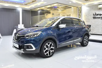  2 Renault Captur ( 2018 Model ) in Blue & White Color GCC Specs