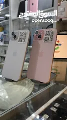  2 ‏iPhone 15 Plus 256GB / Pink & Blue  وارد شرق أوسط مدخل خط بطاريات بين 86‎%‎ - 90%