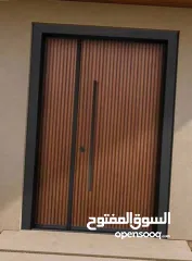  22 أبواب خشبية خارجية فخمة