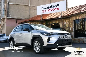  3 تويوتا كروس 2025 الجديدة هايبرد كفالة الشركة عداد زيرو