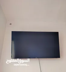  3 شاشة 55 بوصة سمارت اندرويد كونتكس بدقة 4k تعتبر جديدة برسيفر داخلي