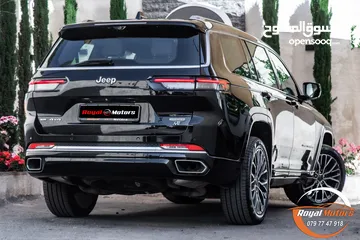  4 الان لدى رويال موتورز   Jeep Grand Cherokee L 2021 Summit
