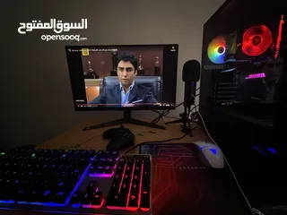  3 بيسي وشاشة مع كامل ملحقاته (للبيع او للبدل على لابتوب)