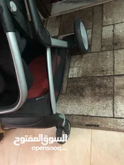  4 عرباية اطفال نوع  Mother care مع كار سيت و  معقم رضاعات