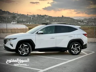  7 هونداي توسان/2022 Plug In فل الفل فتحة سقف بانوراما  4x4 ///271Hp   ( Haybrid) 1600cc