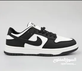  3 حذاء نايكي اسود بابيض جديد
