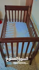  3 سرير اطفال استعمال سنه فقط خشب زان نوعية ممتازه