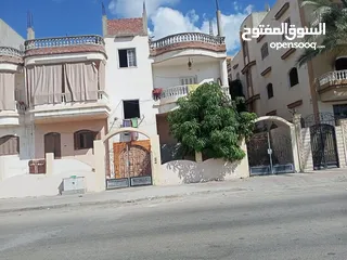  1 فيلا مقسمه شقق - بمدينه دمياط الجديده