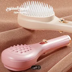  8 عرض مشط كهربائي مع فرشاة شعر