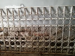  1 شبابيك وحمايه وبوابه تفصيل