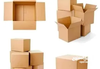  6 كراتين للبيع للترحيل والتغليف العفش في عمان