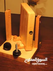  12 حامل تلفون خشبي صناعه يدوية