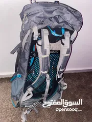  3 حقيبة ماركة اسبري ( OSPREY ) 65 لتر شبه جديده معها كفر مقاوم للماء