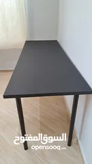  2 Black table. Never used