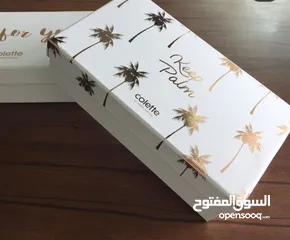  10 علب وصناديق كريمات وغيرها