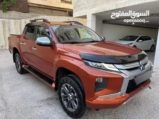  6 Mitsubishi L200 sportero 2022 MARK1 فحص كامل فل بصمة جلد شاشة