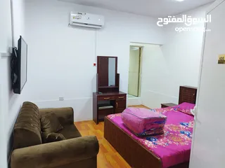  6 بأقل سعر استوديو مفروش بالكامل للإيجار الشهري في النعيميه شارع الكويت