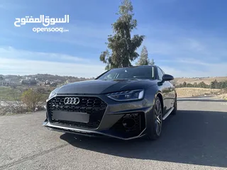  15 Audi A4 S line 2021 للبيع او البدل ع سيارة او قطعة ارض