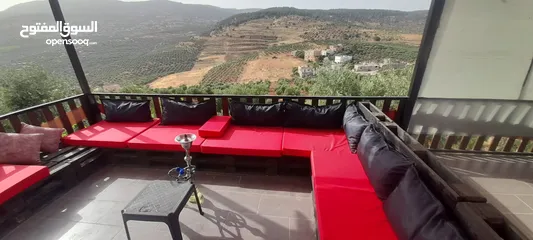  2 شالية طلة الجبل "جرش"الاطلالة الاجمل على الإطلاق (يرجى قراءة الاعلان لمعرفة التفاصيل )
