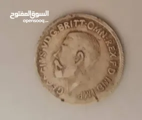  1 عملة جورج الخامس اصليه من الذهب عام 1911