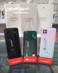  1 مستعمل وكاله Nova 7i رام 8 جيجا 128 أغراضة والكرتونه متوفر توصيل