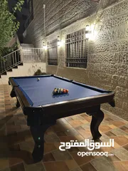  11 طاولة بلياردو 8 قدم رخام تعتبر جديدة للبيع
