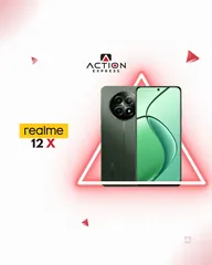  1 REAMLE 12 X 5G 8ram /256 GB  ريلمي 12 اكس 5جي 8رام /256 جيجا  جديد كفاله الوكيل 18 شهر