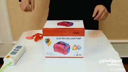  9 جهاز نفخ البالونات منفاخ البالونات الكهربائي يعتبر منفاخ هواء البالونات الأوتوماتيكي الرفيق المثالي